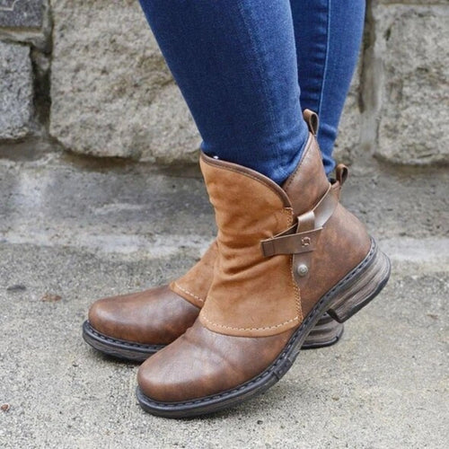 Botines de Pelo Marron